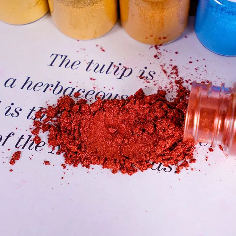 

41Color Pearl Mica Powder Epoxy Resin Colorant Dye Pearl Pigment Jewelry Making