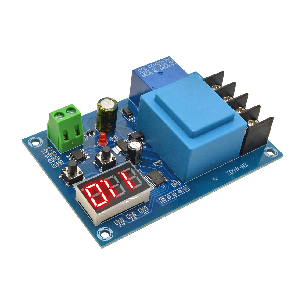 

XH-M602 Digital LED CNC Lithium Battery Charging Charge Control Power Supply Module Switch Protection Board 3.7-120V