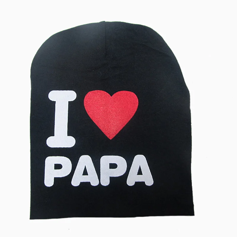 PAPA black Детские Шапки новорожденных Обувь для мальчиков Шапки хлопка Дети шапочка Подставки для фотографий детские костюмы детские трикотажные шапки для Обувь для мальчиков YYT321 - Цвет: PAPA black
