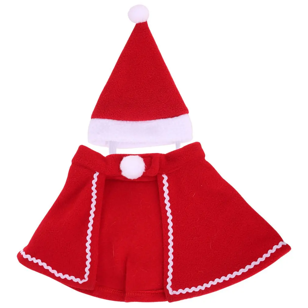 

Pet Clothes Autumn Winter Flannel Warm Festival Coat Dog Clothes Cat Costume Christmas Clothes Kitten Puppy New Year Outfit