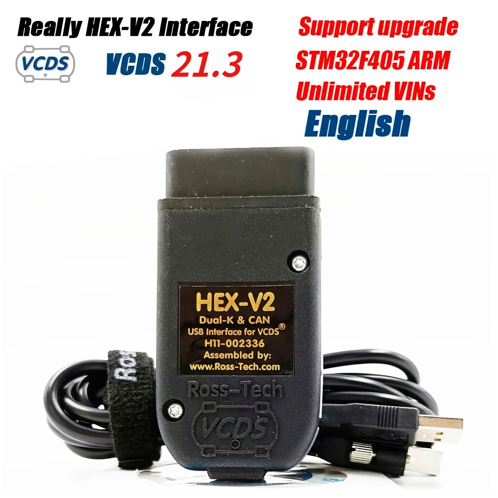 2021 действительно hex-v2 VAG COM 21 3 VAGCOM 20 12 VCD) шестигранный V2 USB Интерфейс для VW AUDI Skoda
