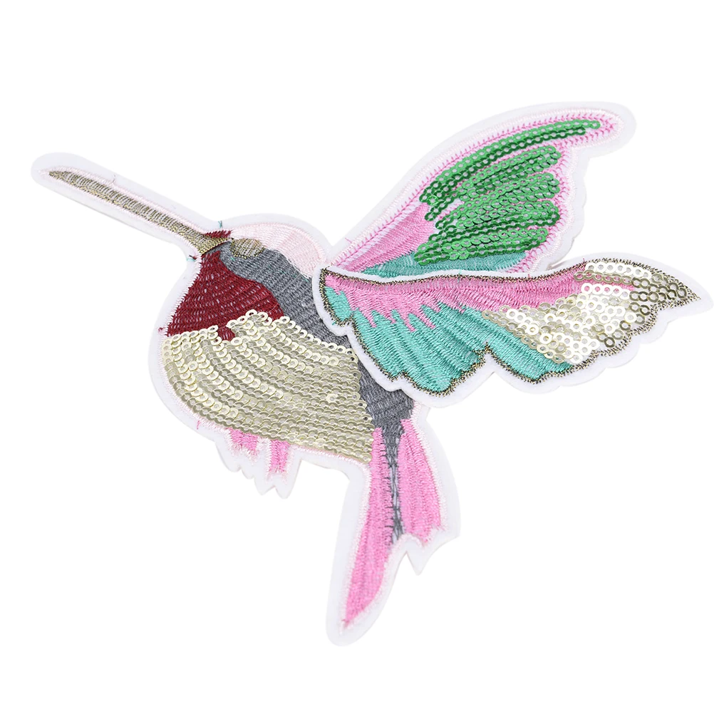 DIY Лоскутные Птицы вышитые патчи железа на шитье для одежды полосы аппликация Diy