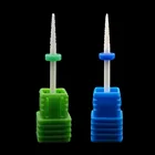 EasyNail  1 шт. белая керамическая пилка для ногтей сверла для кутикулы пилка для ногтей сверла для дизайна ногтей Маникюр Педикюр вращающийся инструмент