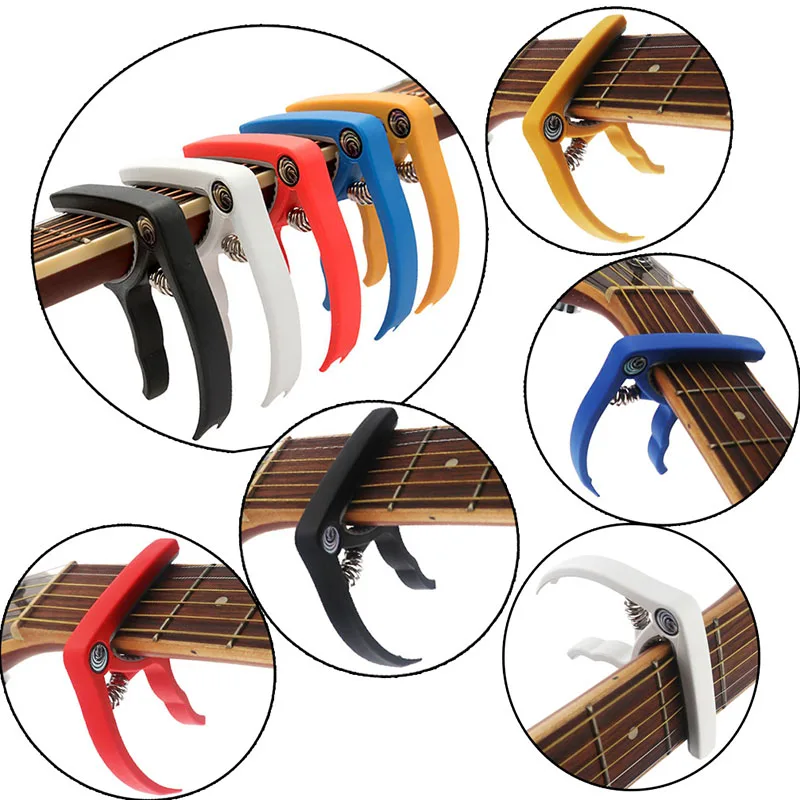 1pcs gitarre capo für 6 string akustische klassische bass elektrische gitarre ukulele schnell ändern tuning clamp gitarre zubehör free