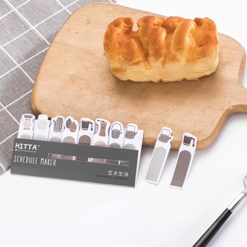 Художественная жизнь блокнот страница вкладка маркеры Липкие заметки