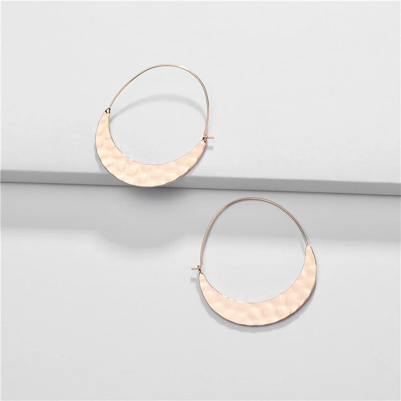 Женские серьги-подвески u-образной формы модные ювелирные изделия из меди и