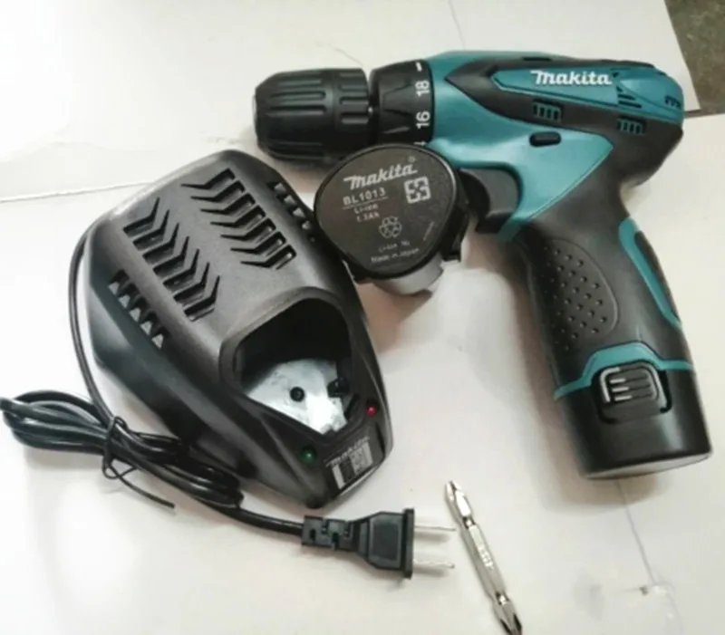 110 260 в MAKITA DF330DWE 12 беспроводной ударный драйвер|Электрические дрели| |