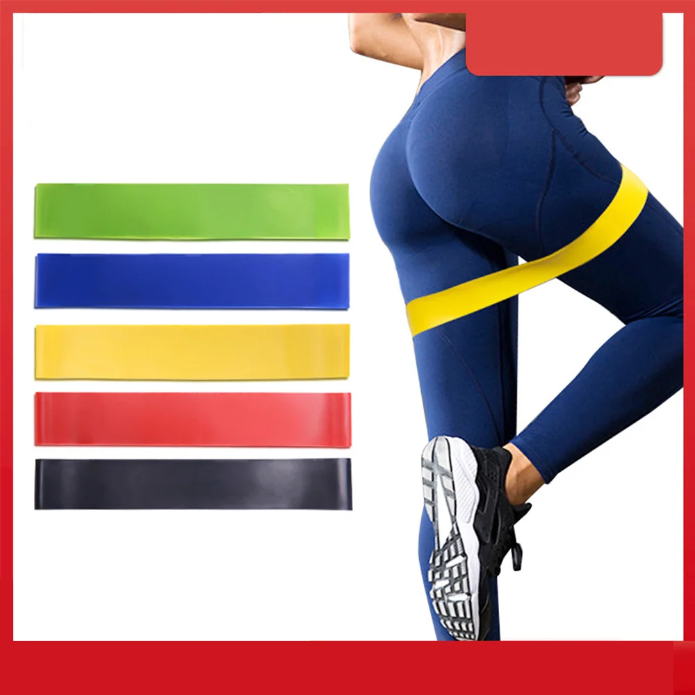 Новые спортивные Эспандеры для йоги эластичные растягивающиеся резиновые