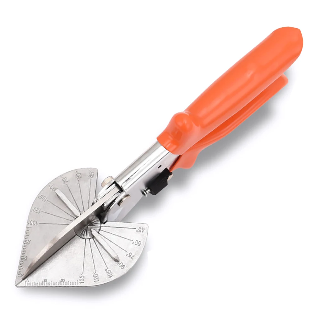 

trunking scissors Angle Shear 45-135 Degree Miter Scissor Trunking Scissors Durable Clear Scale Steel Blade Wire Duct Cutter