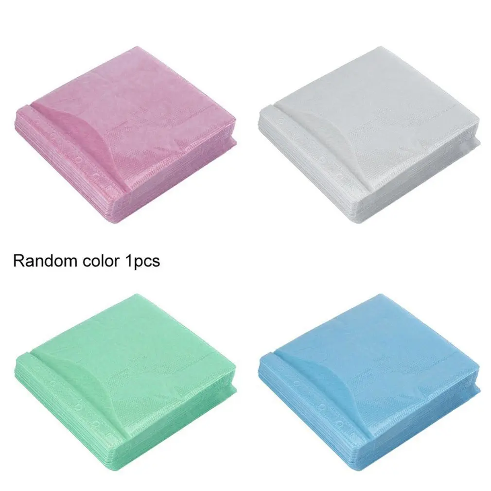 100 шт. двухсторонний чехол для хранения компакт дисков и DVD|Сумки| |