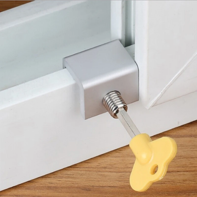 

Safety Lock Window Stopper Protection Protecting Baby Security Window Lock for Children Protection on Windows safety equipment