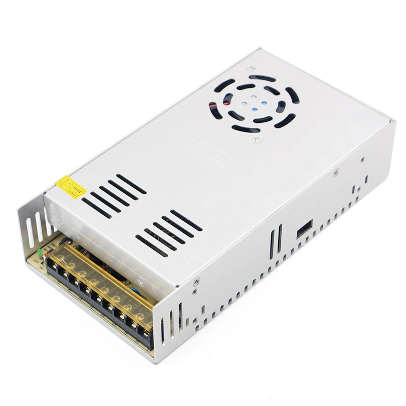 Источник питания DC12V 30ampAC100 120V 200 240V Контроль температуры вентилятор 12v 30a PSU