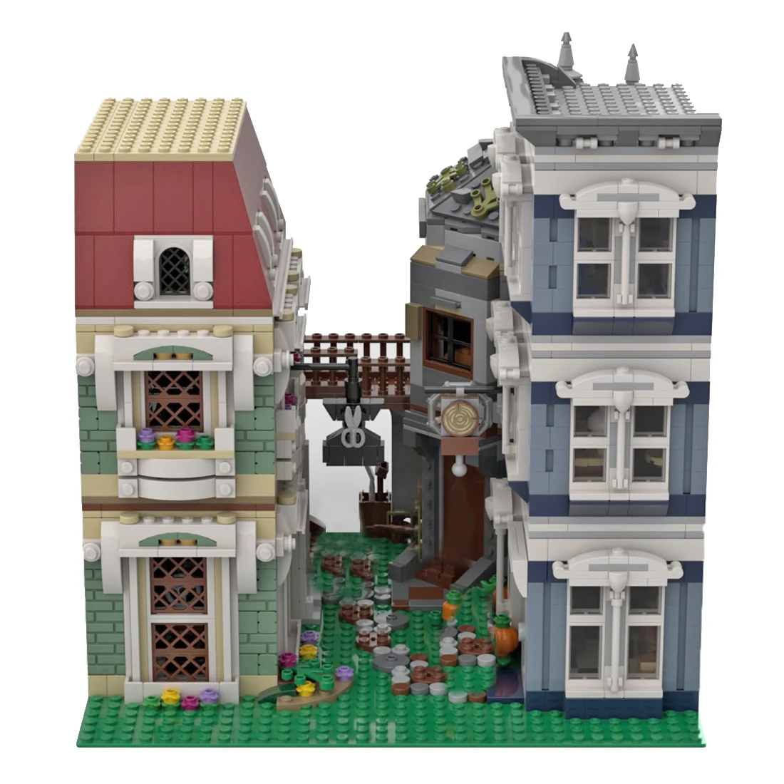 

2429 шт. Шелковистое уличные MOC-53778 DIY строительные блоки, игрушки для детей, Развивающие игрушки (лицензированы и разработанный Ким ремесленни...