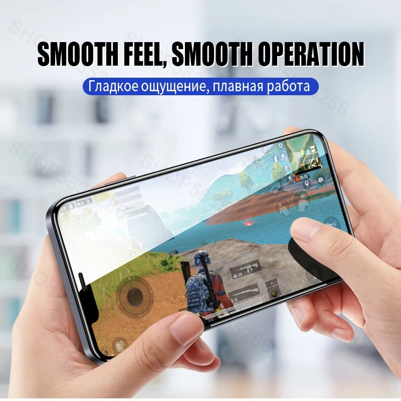 

20000D Protective Glass For iPhone 12 mini 12Pro Max X XR Screen Protector Film On iPhone 11 pro XS Max Full Cover Tempered Glas