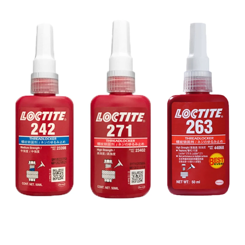

50ml 50ml seal glue Loctite 242 271 263 638 Screw Adhesive Anti-Pressure Adhesive Wire Sealing Anti-Corrosion Anaerobic glue
