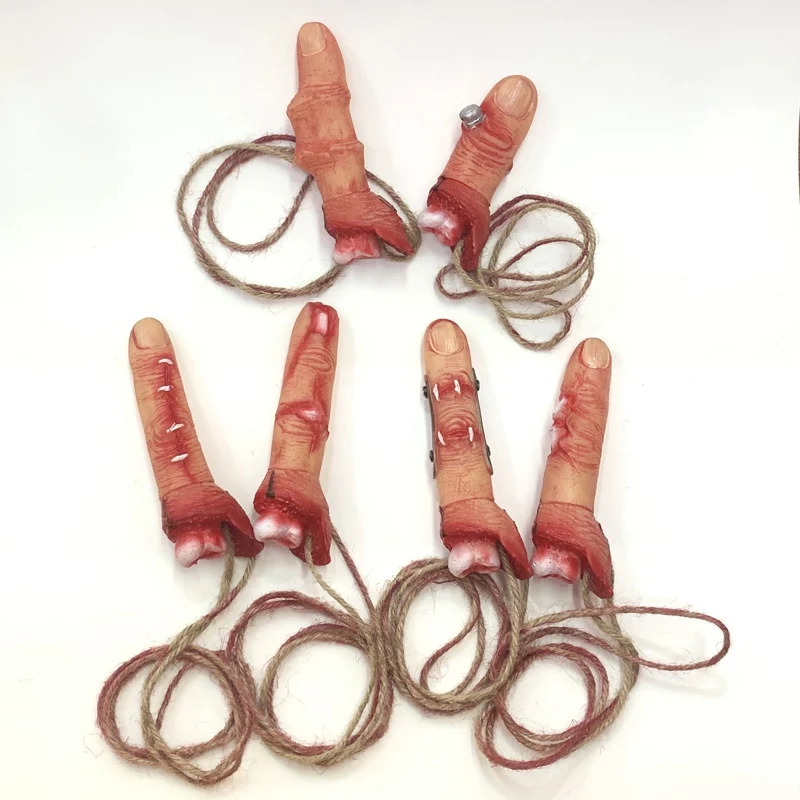 Хэллоуин ужас поддельные сломанные реквизиты дом с привидениями украшения палец