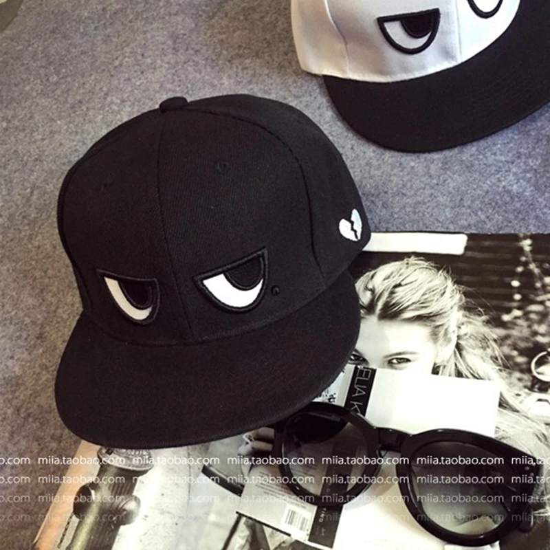 2021 качественные брендовые бейсболки мультяшная Спортивная Кепка с двумя глазами