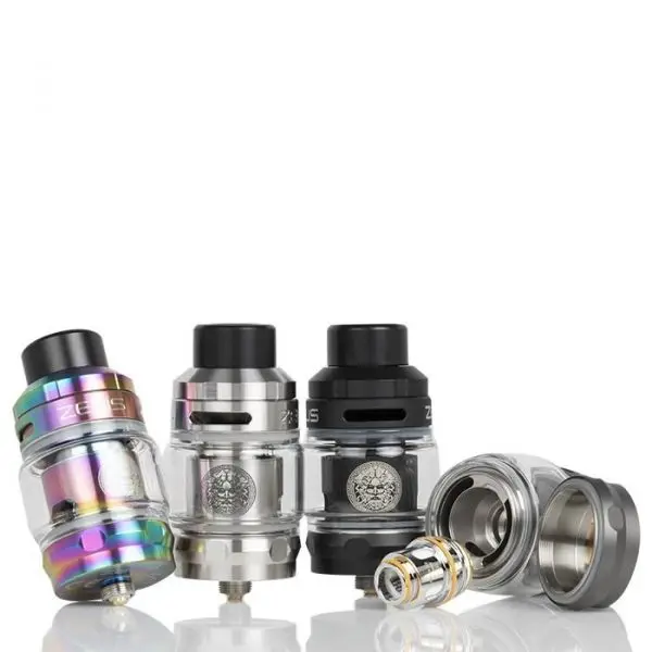 

Zeus Sub Ohm RTA 2ml/5ml Capacity Tank Atomizer 810 drip tip Mesh Z1 Coil 0.4ohm/0.2ohm VS ZEUS X Vape RDA RDTA tank