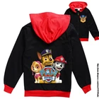 От 2 до 15 лет в виде милого героя аниме с принтом в виде героев мультфильмов для детей с принтом из мультфильма Щенячий патруль Толстовка детские, для малышей с длинными рукавами; Повседневная толстовка для мальчиков Одежда для мальчиков пальто для девочек