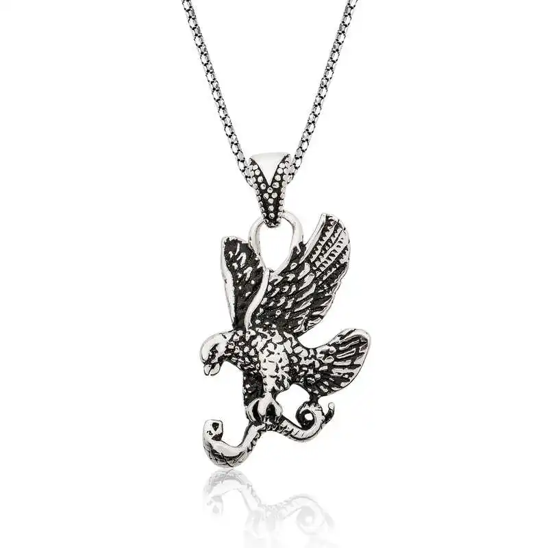 

Серебряный Орел Silverlina мужское ожерелье