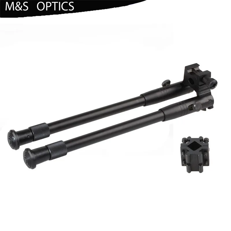 

Tactical M-Lok Bipod Hunting Rifle Scope Mounts 10''-13'' Adjustable Lockable Tripod With Clamp