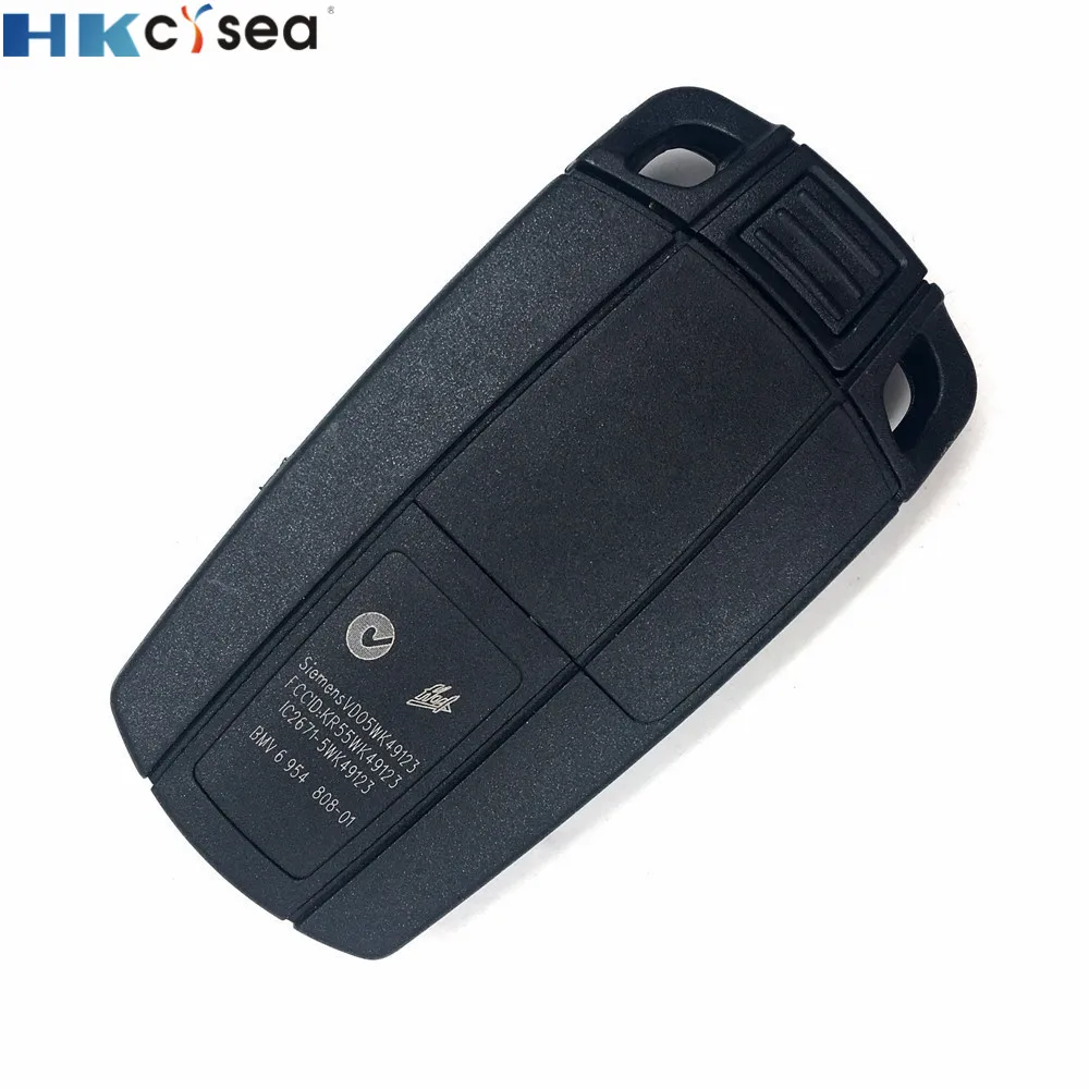 HKCYSEA 3 кнопки складной дистанционный ключ для автомобиля с 315/433/868 МГц ID7944 чип BMW 3/5