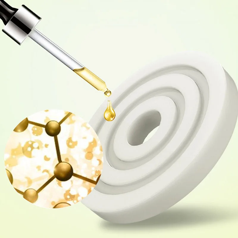 Автомобильный солнечный поворотный двойной кольцевой аромат креативный долговечный дисплей для путешествий.