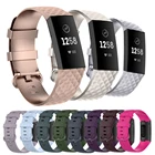 Новый силиконовый браслет для ремешка Fitbit charge 3, 4, Charge 4, charge 3, силиконовый ремешок, аксессуары для фитнес-браслета 33 SE