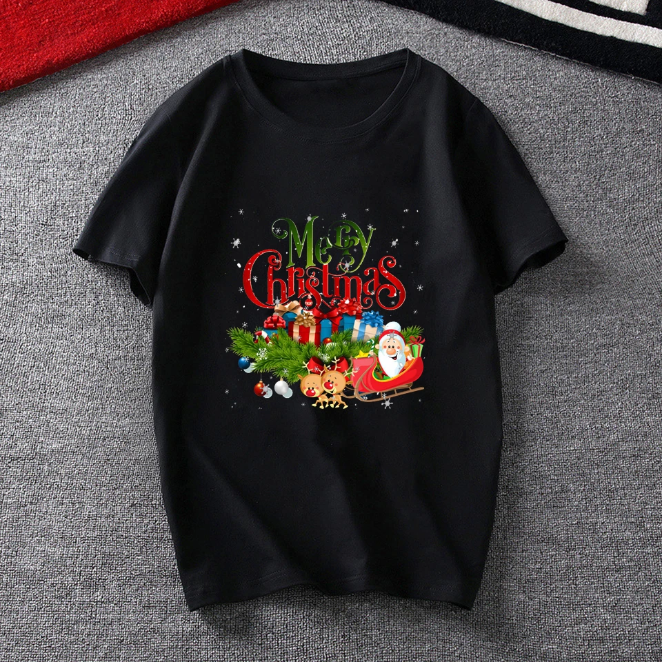 

Женские футболки, 90s стиль, милый Санта-Клаус, с рождественским принтом, Женский Топ, футболка с графическим рисунком, женская футболка, боль...