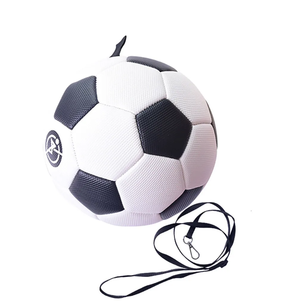 Football Kick Trainer Soccer Training Aids Hands Free Throw Solo Practice Control Skills Adjustable equipment ball accesorios | Спорт и