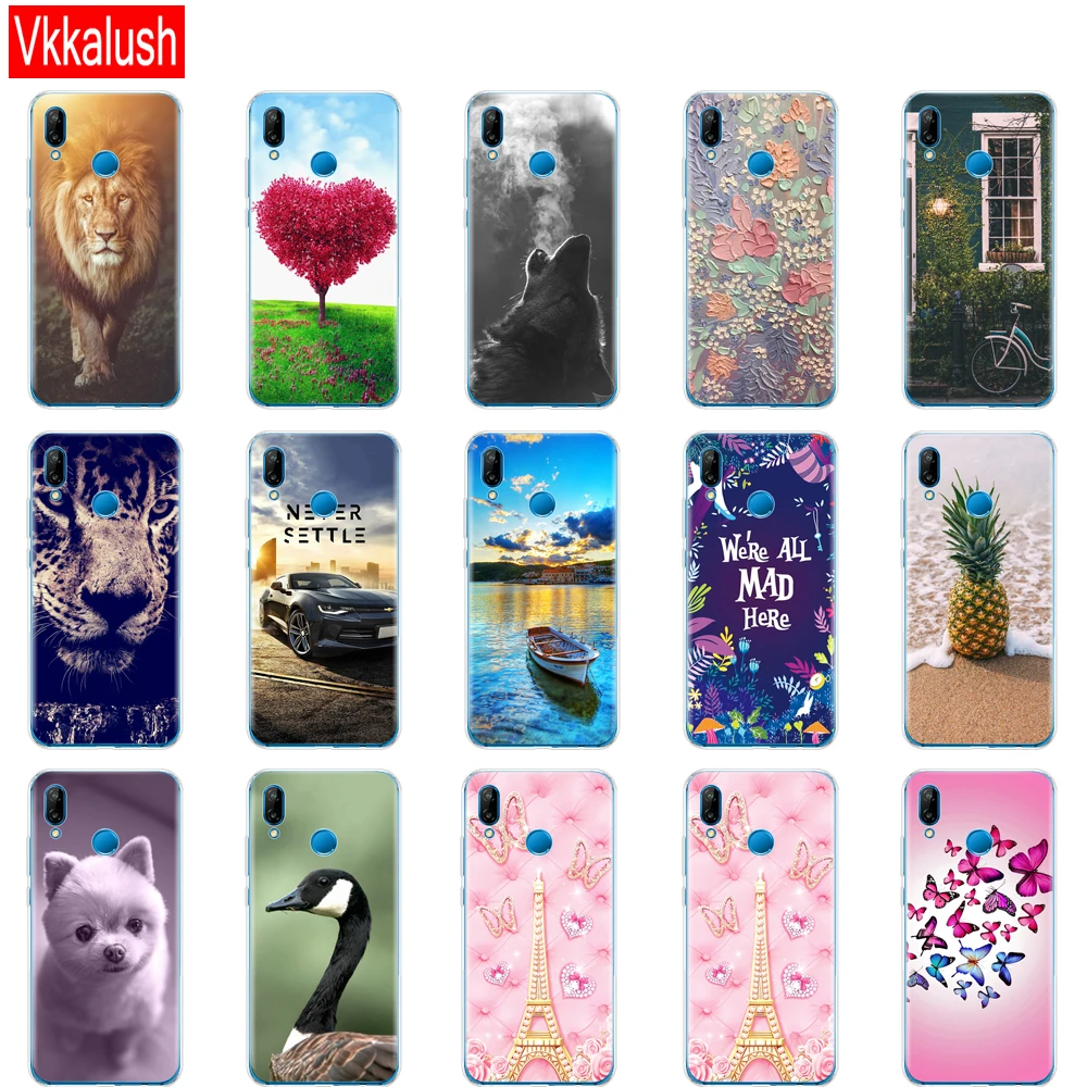 Силиконовый чехол-накладка для Huawei P20 Lite/Huawei Pro 5 84 дюйма | Мобильные телефоны и
