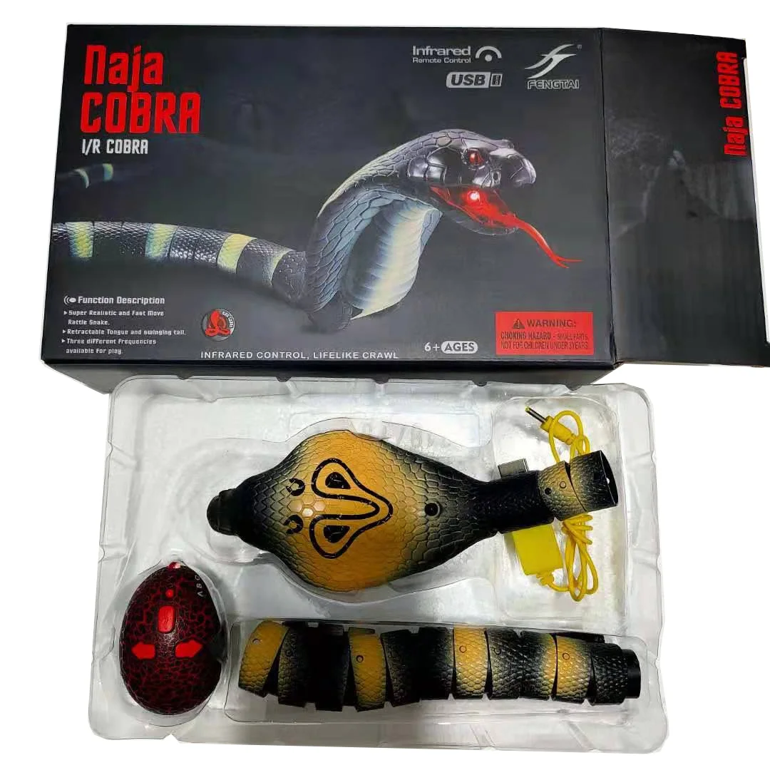 RC инфракрасная Змея с дистанционным управлением и яйцо погремушка животное трюк