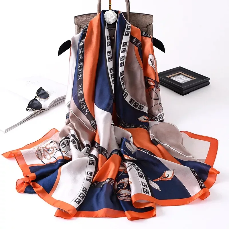 2021 новый стиль четыре сезона Женская обувь красивая шелковая шарфы для женщин