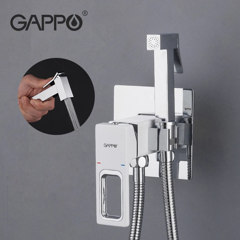 Gappo sanitary shower White bidet faucet G7217-8 | Обустройство дома