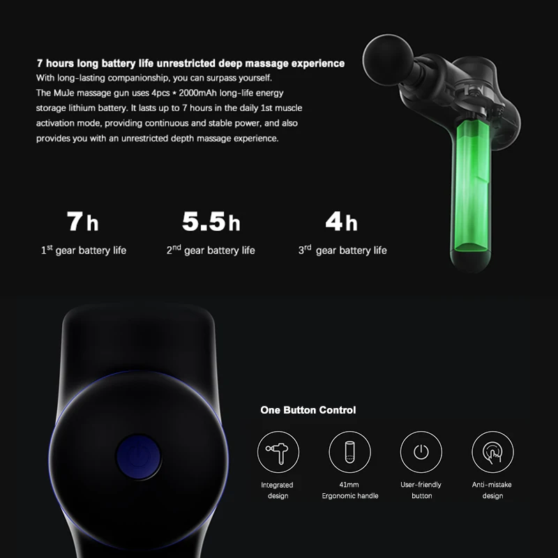 저렴한 근육 마사지 총 타악기 마사지 총 깊은 조직/휴대용 바디 근육 마사지 사무실 체육관 홈 포스트 운동 회복