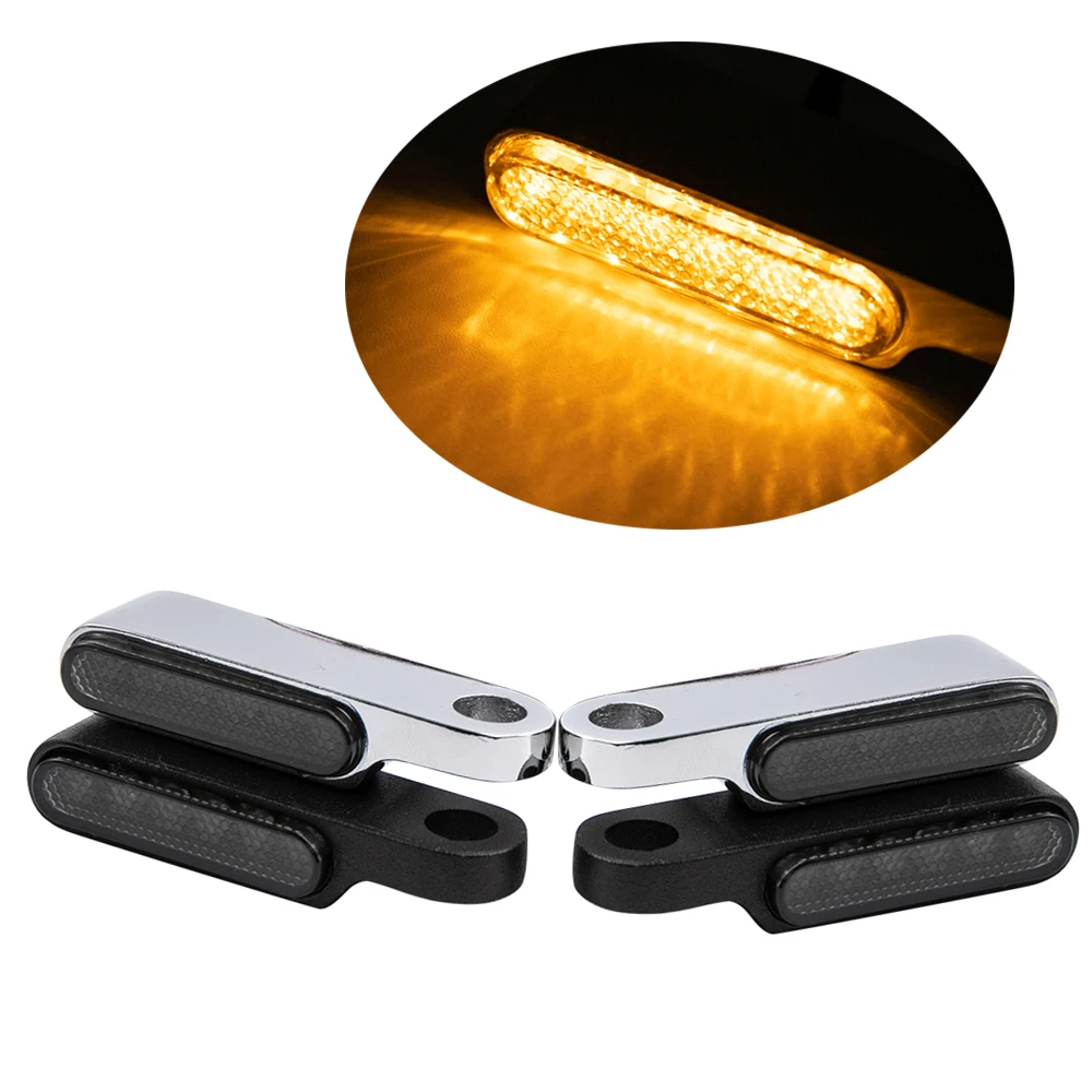 Универсальный светодиодный мини-сигнал поворота для мотоцикла 2 шт. |