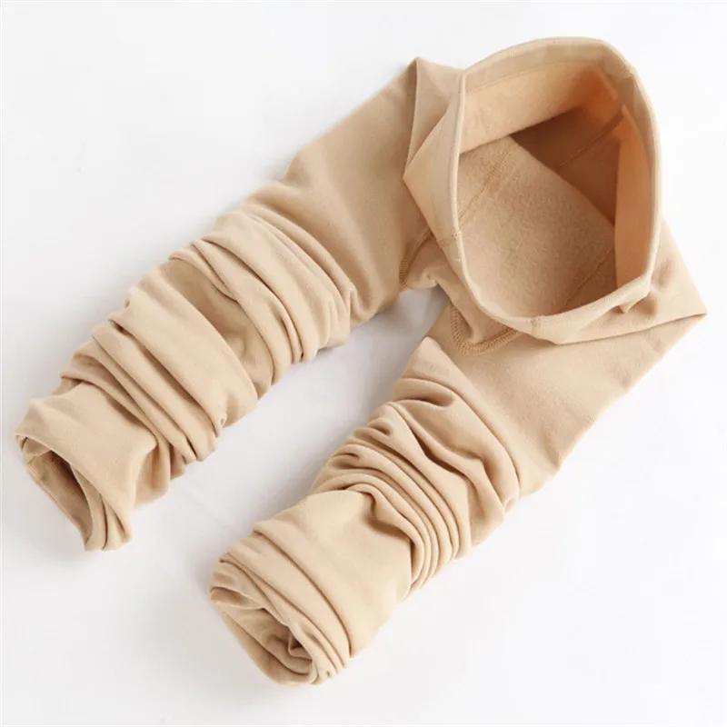 Женские леггинсы из искусственного бархата плотные теплые эластичные