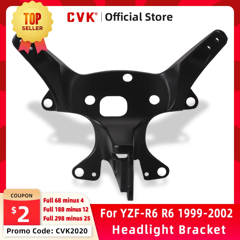 CVK кронштейн для фар мотоцикла Верхний обтекатель YAMAHA YZF 600 R6 1999 2000 2001 2002 YZF-R6 99 00 01 02