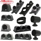 Держатель для автомобильного измерительного прибора, 2 дюйма, 52 мм, универсальный черный, одинарныйдвойнойтройной, левыйправый руль, держатель счетчики автомобилей, автомобильный держатель для измерительного прибора