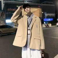 spring and autumn new suit boys handsome suit jacket casual korean trend loose wild handsome top