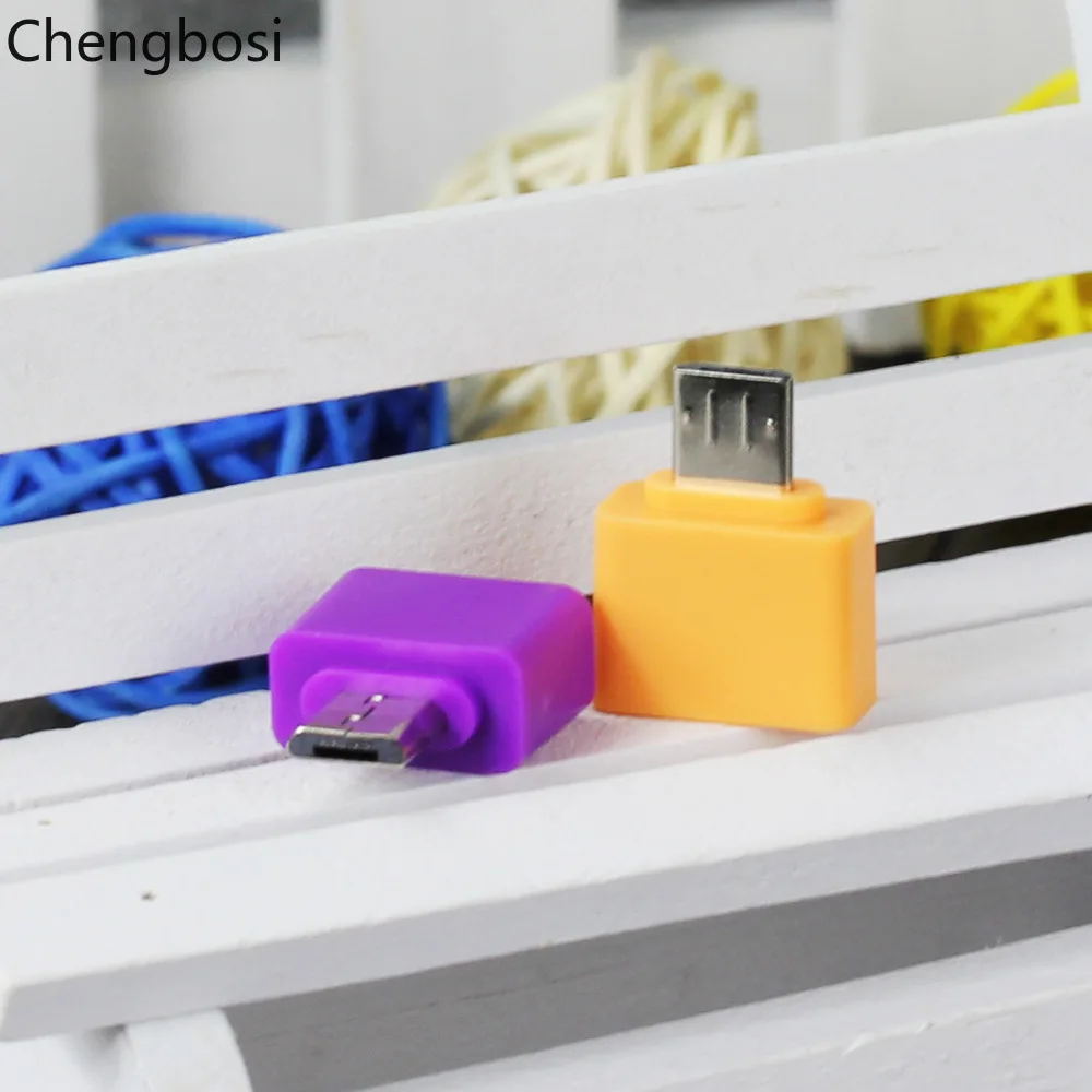 Chengbosi Мини OTG USB кабель адаптер Micro в конвертер для планшетных ПК Android мобильный