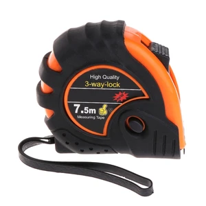 3 м 5 м 7,5 м Выдвижная рулетка 3-Way-Lock Метрическая резиновая измерительная рулетка