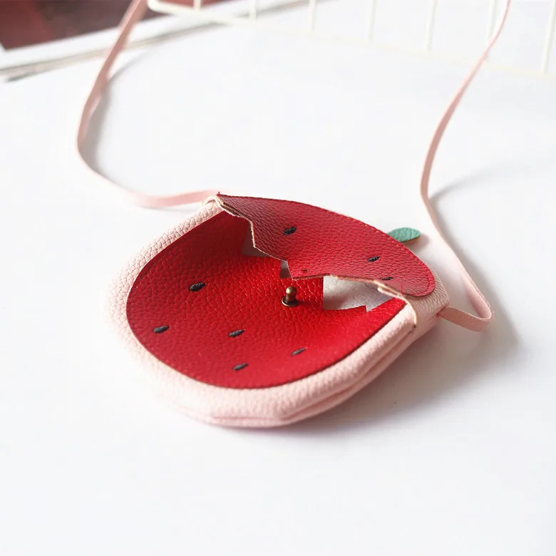 Милый детский мини-мешок с фруктами каваи клубника/ананас маленький