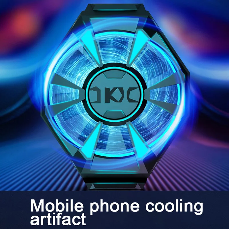 

New F21 Intelligent Temperature Control Radiator Mobile Phone Radiator Mobile Game Cooling Artifact Exquisite And Lightweight