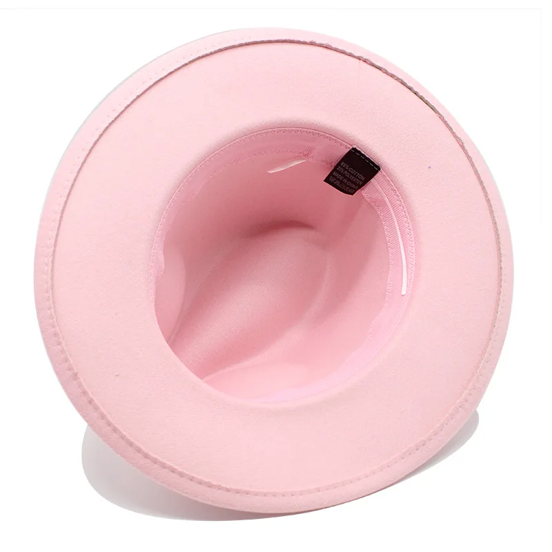 Шляпа Федора с лентой фетровая джазовая шляпа модные шляпы в европейском и