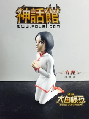 SHG Saint Seiya Миф Ткань волосы Shiryu жена Shunrei& 4 фигурка игрушка