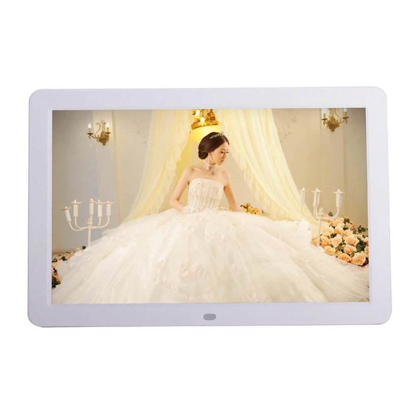 

Digital Picture Frame 12 Inch HD 1280X800 Music Video Player Clock