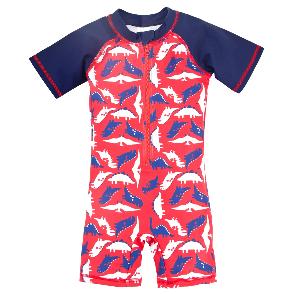 Honeyzone Summer Beachwear Two Piece Pyjama Bebe Baby Swimwear Cool Cartoon Print Maillot De Bain Garcon Kids |