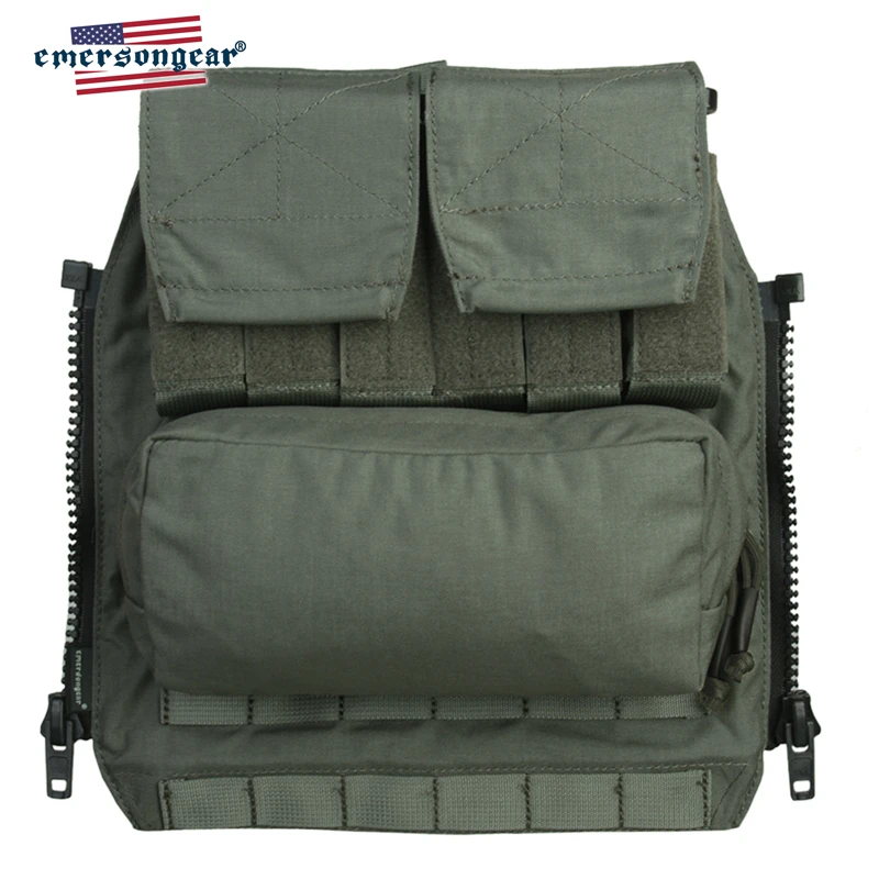 Emerson gear Back Pack By Zip panel для AVS JPC2.0 CPC тактический жилет пластина Перевозчик боевой