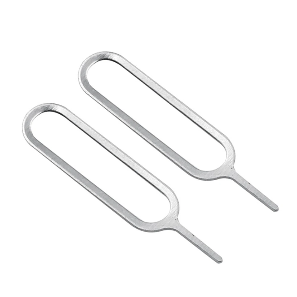 100Pcs Sim Card Tray Removal Eject Pin Key Tool Stainless Steel Needle for iPhone iPad Samsung Huawei xiaomi |